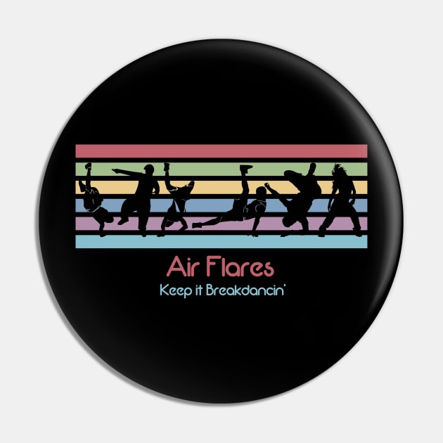 Best 80s Breakdancing - Air Flares Pin by Contentarama