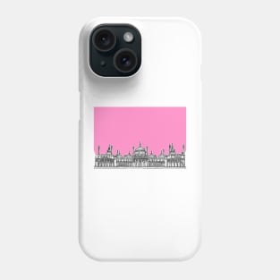 Brighton Royal Pavilion Facade ( pink version ) Phone Case