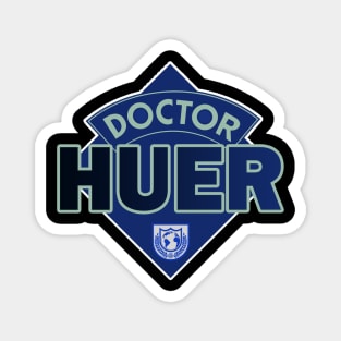 Doctor Huer - Buck Rogers in the 25th Century - Doctor Who Style Logo Magnet