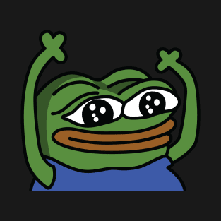 HYPERS Peepo Emote High Quality T-Shirt