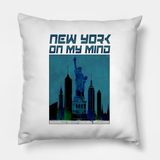 i love newyork t-shirt Pillow