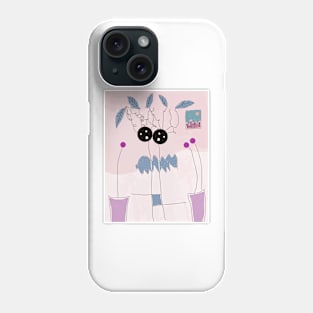 Kids Studio Portrait Stick Figure Phone Case