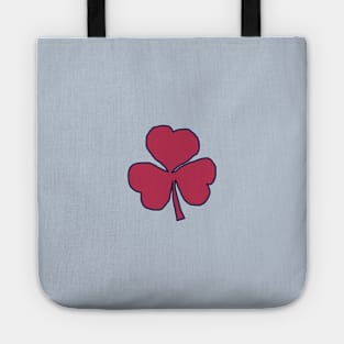 Small Viva Magenta Shamrock St Patricks Day Tote