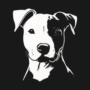 Portrait of a Pit Bull T-Shirt