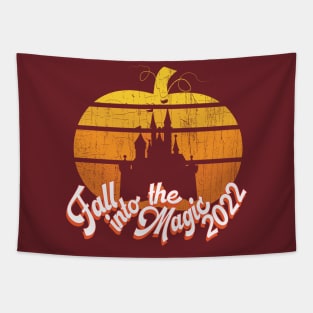 Fall in the Magic 2022 - Magic Kingdom Pumpkin Tapestry