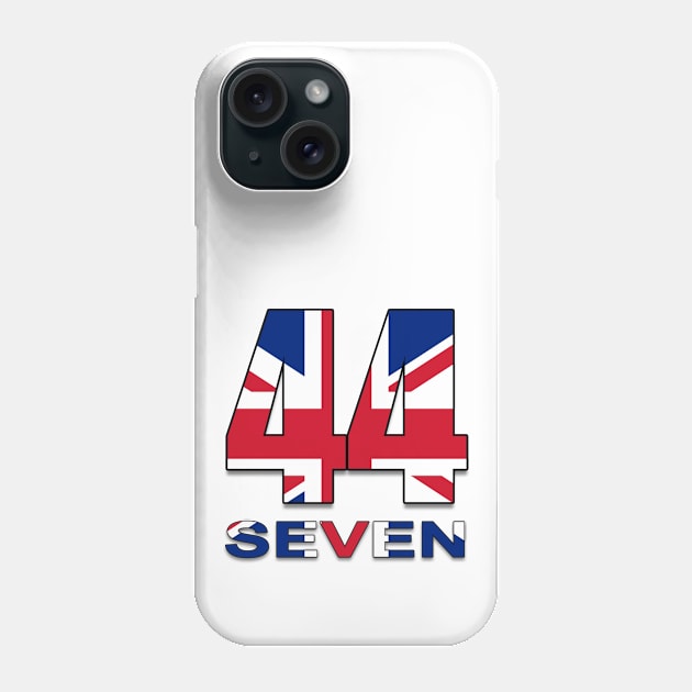 44 Seven (Motorsport) Phone Case by Wayne Brant Images