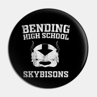 Bending high School Pin