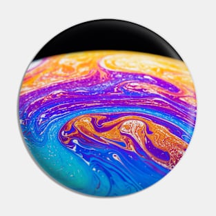 Soap Bubble Close Up Pin