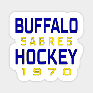 Buffalo Sabres Hockey 1970 Classic Magnet