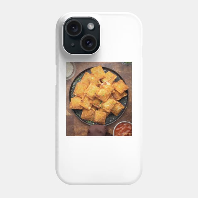 Toasted Ravioli Phone Case by DesignDLW