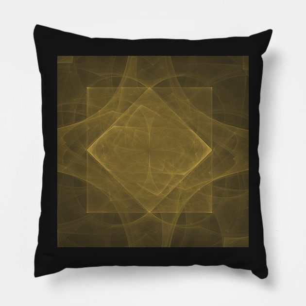 Fractal 16 Pillow by SquishyCrumpet