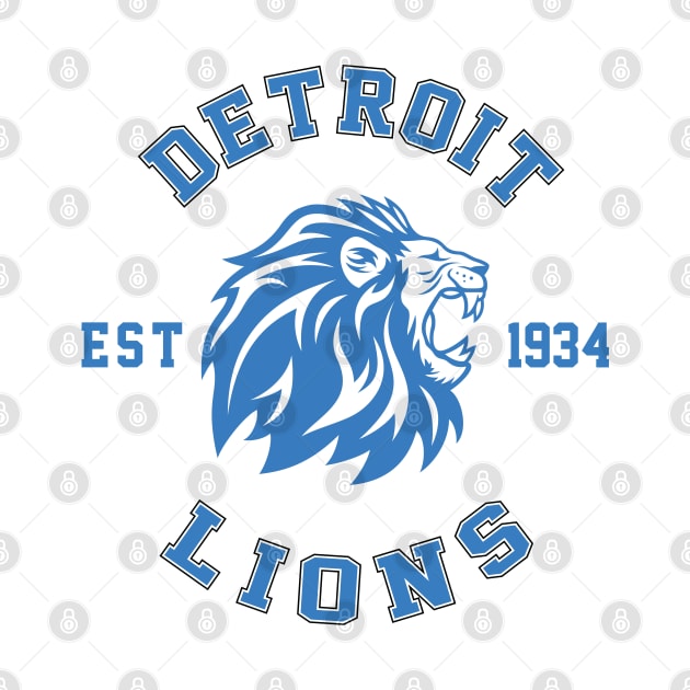 Lions - DT Vintage by Cemploex_Art