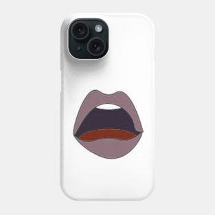 oPEN mOUTH Phone Case