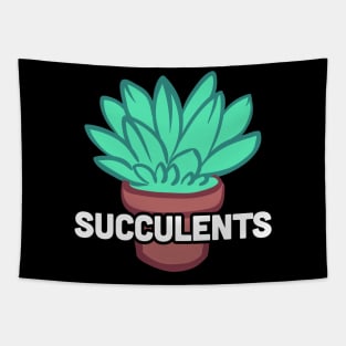 Gardening Succulent Plant Gift For Gardeners Tapestry