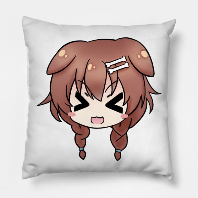 Inugami Korone Chibi Pillow by Kent