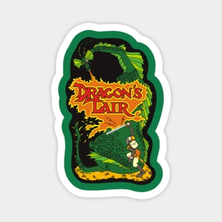 Dragon's Lair Logo Magnet