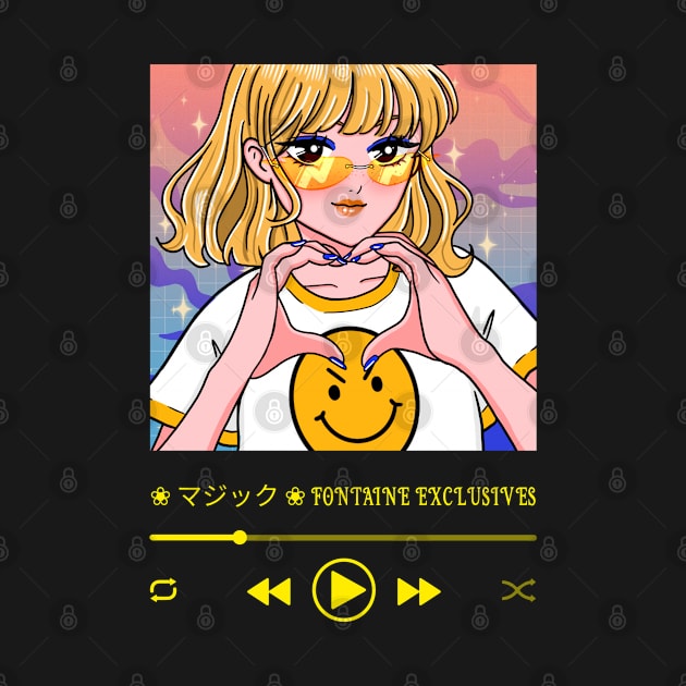 Fontaine Exclusives Blonde Anime Girl Logo #25 by Fontaine Exclusives