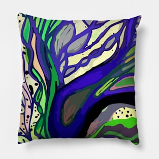 colorful mosaic texture Pillow