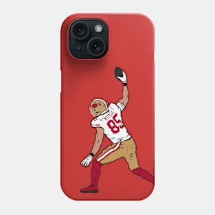 George Kittle Spike Phone Case