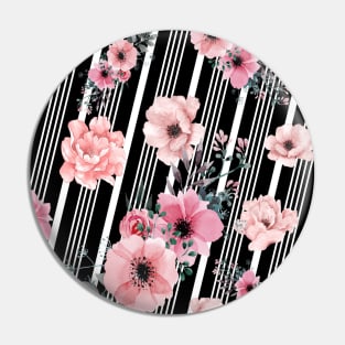 Pink flowers Pin