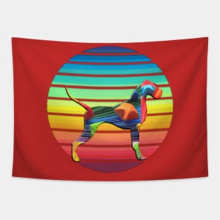 Great Colorful Dog Gift Tapestry