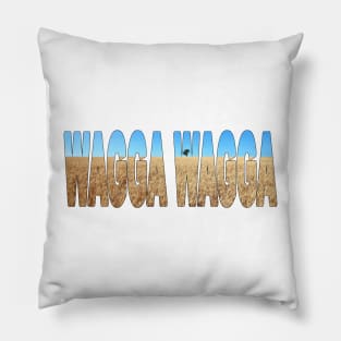 WAGGA WAGGA - Outback NSW Australia Wheat Fields Pillow