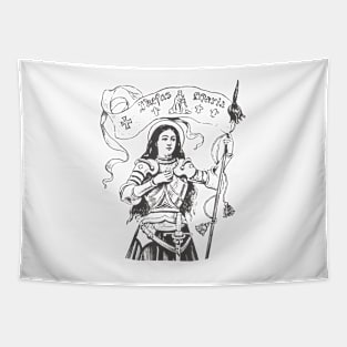 St Joan of Arc Am Not Afraid I Was Born Do This Saint Tapestry