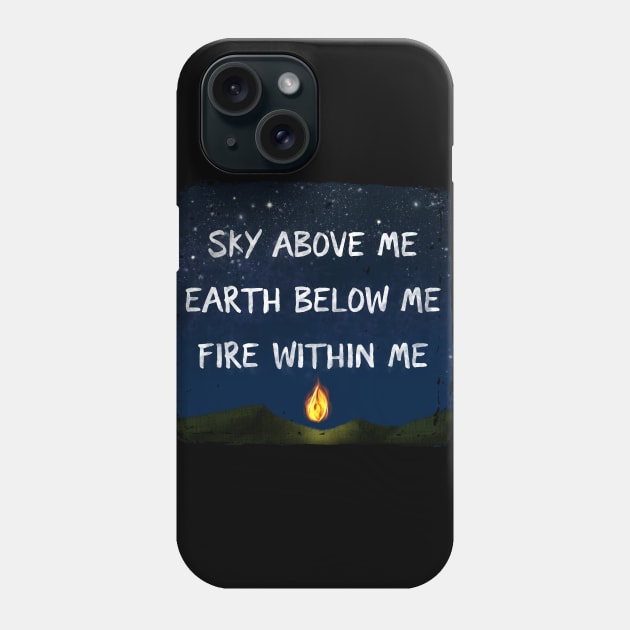 Sky Above Me Phone Case by LittleBunnySunshine