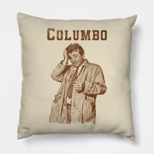 Columbo - Vintage art Pillow