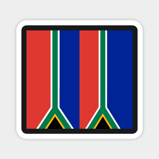 South africa Magnet by DJVYEATES