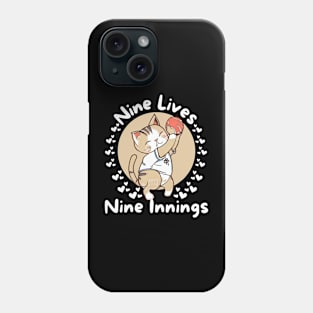 Meow baseball Phone Case