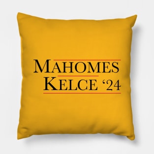 Mahomes Kelce 2024 Pillow