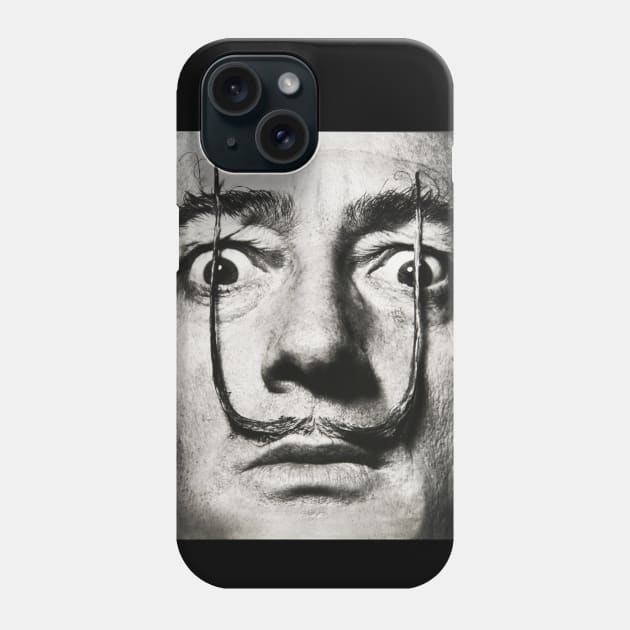 Dali Mustache Phone Case by Scar