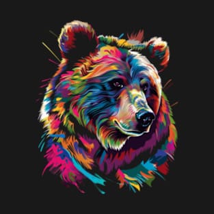 Active Horizon Of Grizzly Bear T-Shirt