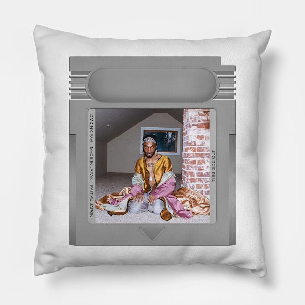 All My Heroes Are Cornballs Game Cartridge Pillow by PopCarts