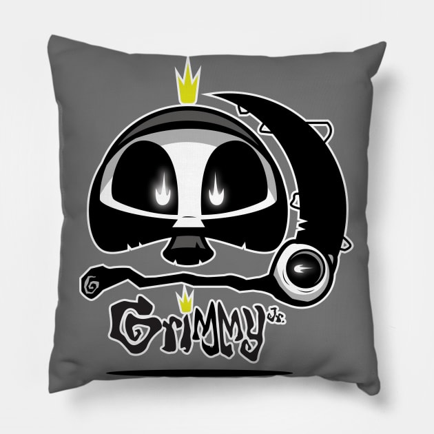 Grimmy Jr. Pillow by rodgon