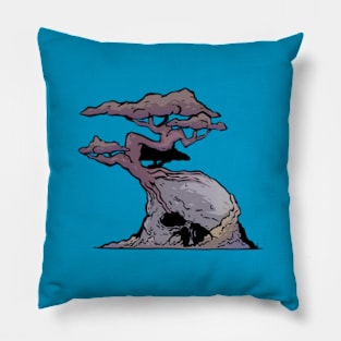 Bonsai skull Pillow