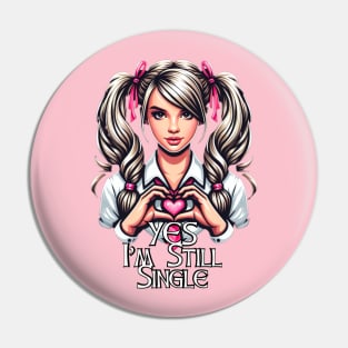 Single Valentines Day viii Pin