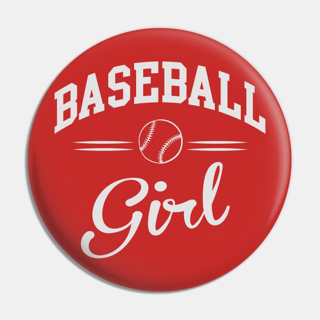 Baseball Girl Pin by nektarinchen