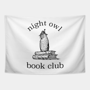 Night Owl Book Club Tapestry