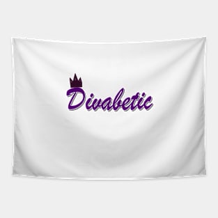 Divabetic Purple Tapestry