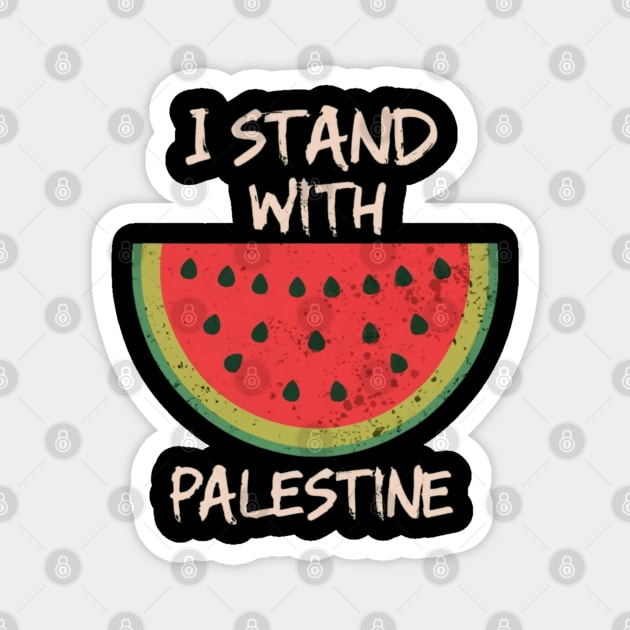 I stand with palestine Magnet by Aldrvnd