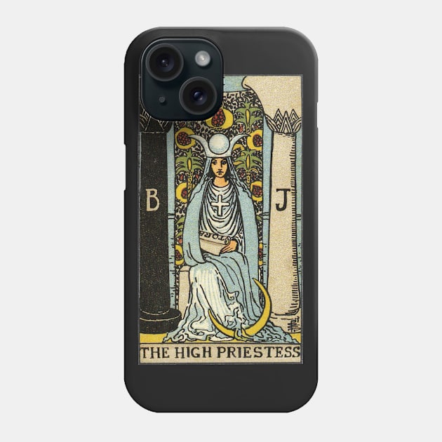 THE HIGH PRIESTESS Phone Case by WAITE-SMITH VINTAGE ART