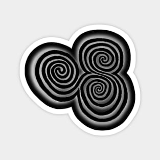 Newgrange Spiral Magnet