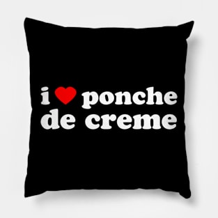 I Love Ponche De Creme | Trini Food | I Love Trinidad And Tobago | Trinidad Slang Pillow