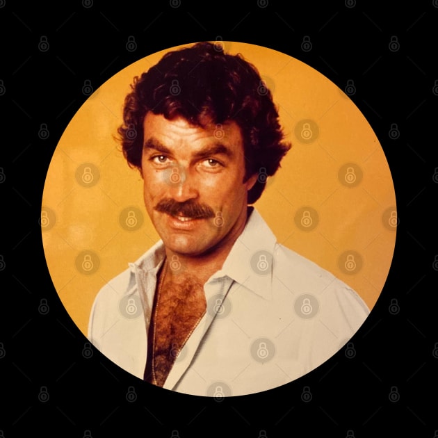 Cool Pose Tom Selleck by lordwand