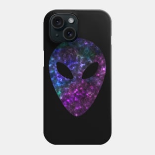 Alien space face Phone Case