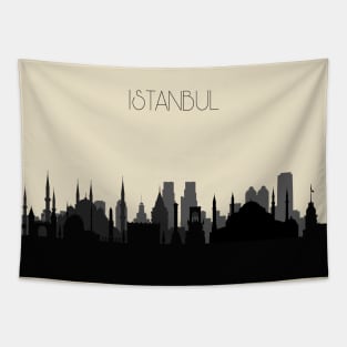 Istanbul Skyline Tapestry