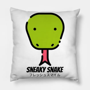 Sneaky Snake Animal Pet Meme Pillow