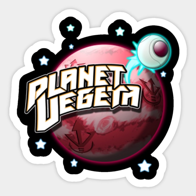 Planet Vegeta Stickers for Sale